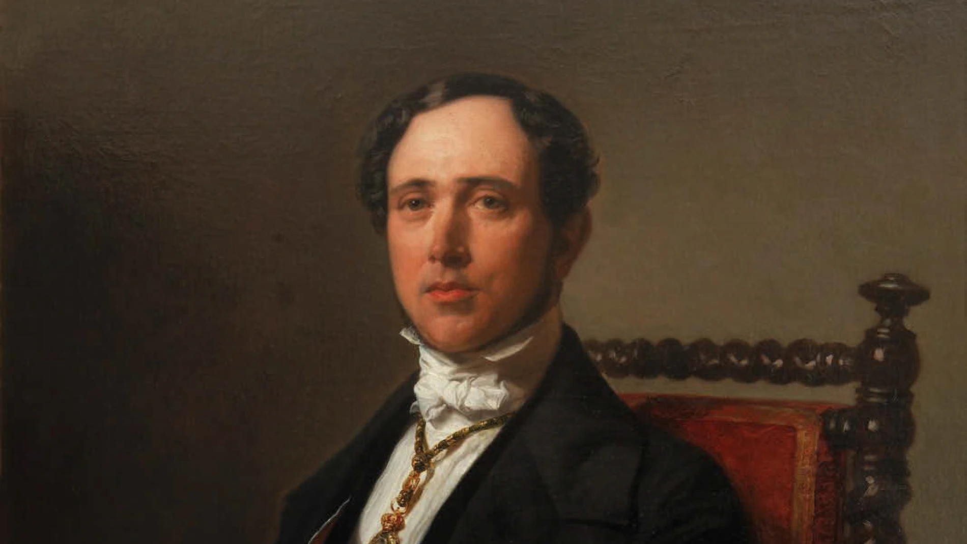 Juan Donoso Cortés, retratado en 1849 por Federico Madrazo