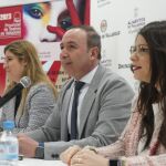 Los vicepresidentes Víctor Alonso y Gema Gómez, y la delegada Territorial de la Junta de Castilla y León, Raquel Alonso, presentan la red