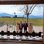 Suárez-Quiñones visita la vivienda rehabilitada en la localidad leonesa de Congosto