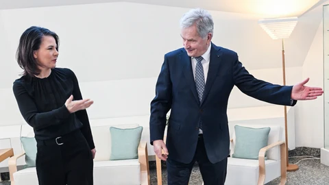 German Foreign Minister Annalena Baerbock visits Helsinki