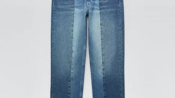 JEANS ZW THE CONTRAST CROPPED STRAIGHT