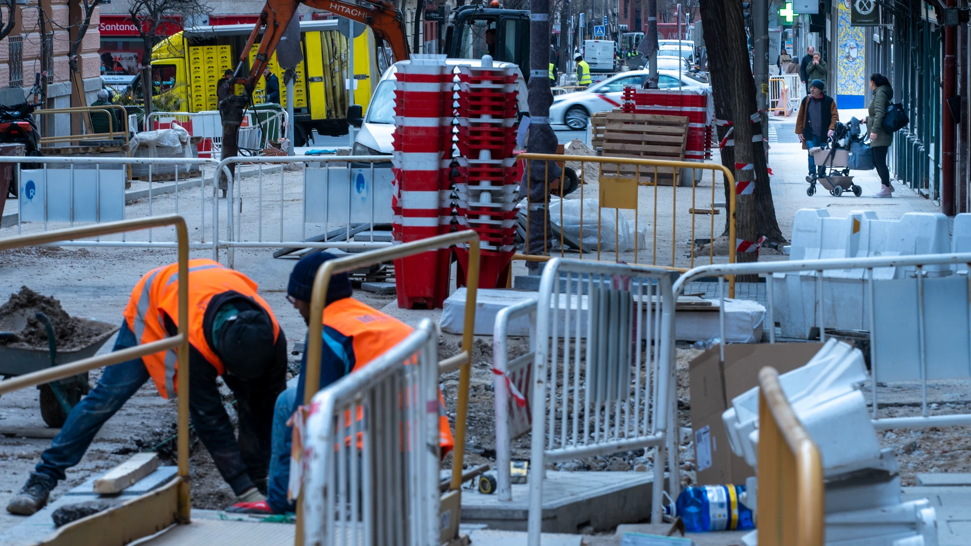 Obras en Madrid