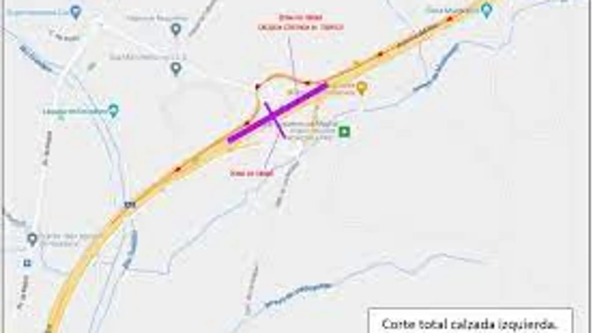 Cortes en la A-1 por obras en San Agustín del Guadalix