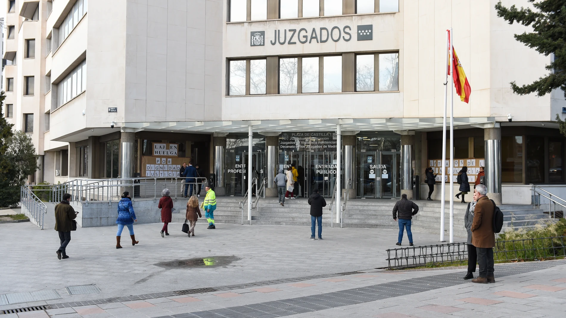 MADRID.-El colegio San Agustín pide que se respete la intimidad de las familias y la presunción de inocencia