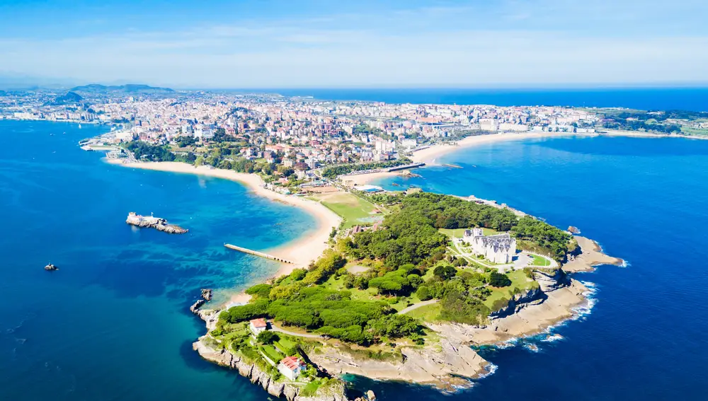 Vista panorámica de la ciudad de Santander