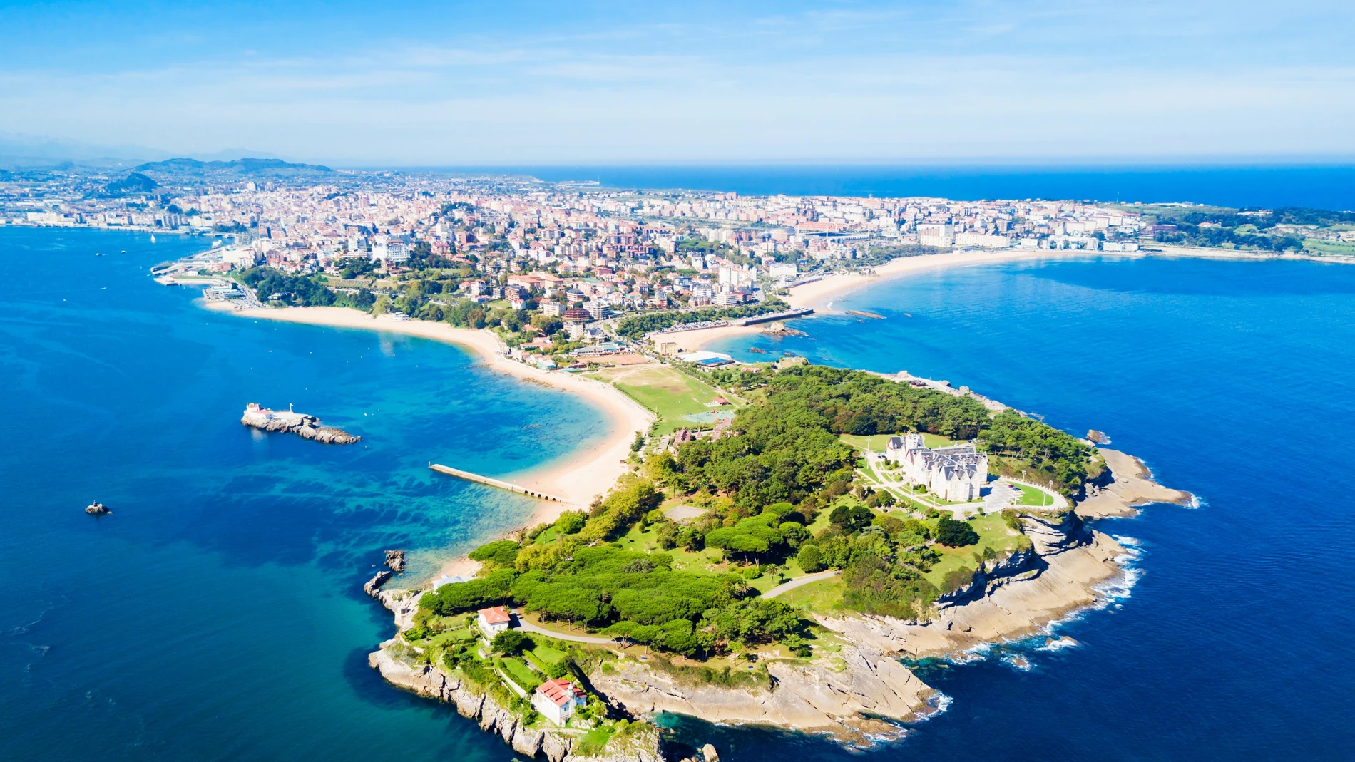 Vista panorámica de la ciudad de Santander