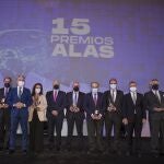 Galardonados con los Premios Alas en la edición número 15