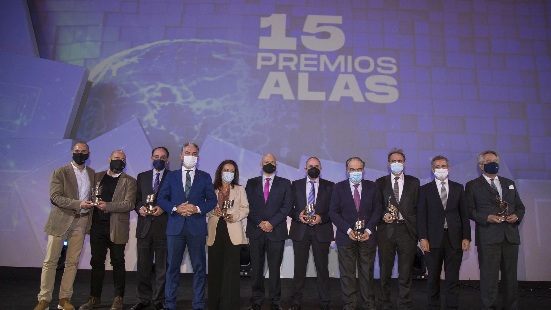 Galardonados con los Premios Alas en la edición número 15