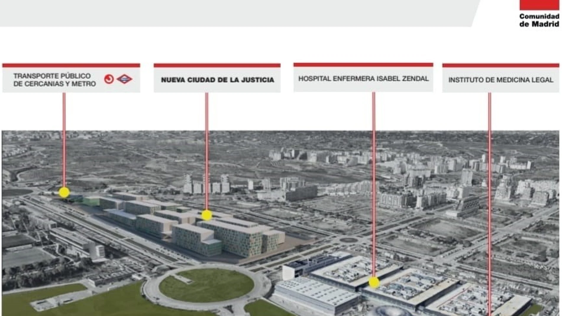 MADRID.-ACS y Acciona presentan a la Comunidad una oferta para construir la Ciudad de la Justicia