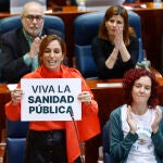 Pleno en la Asamblea de Madrid