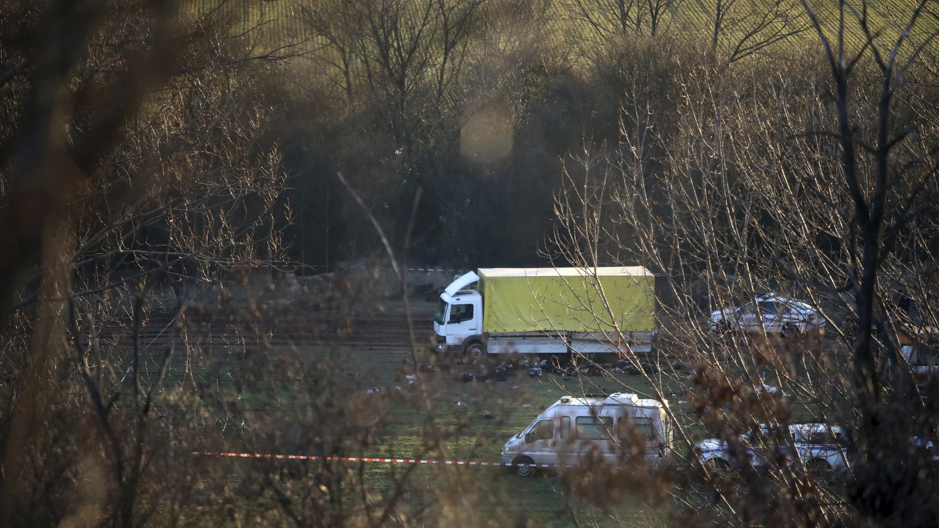 El camión con los inmigrantes fue abandonado a 20 kilómetros de Sofía