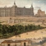 Pintura del siglo xvii del Real Alcázar de Madrid