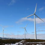 Aerogeneradores en la comarca de El Bierzo