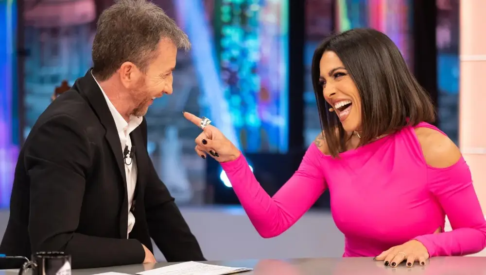 Pablo Motos y Lorena Castell en 'El Hormiguero'