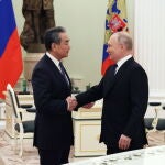 Russian President Putin meets China's top diplomat Wang Yi in Moscow