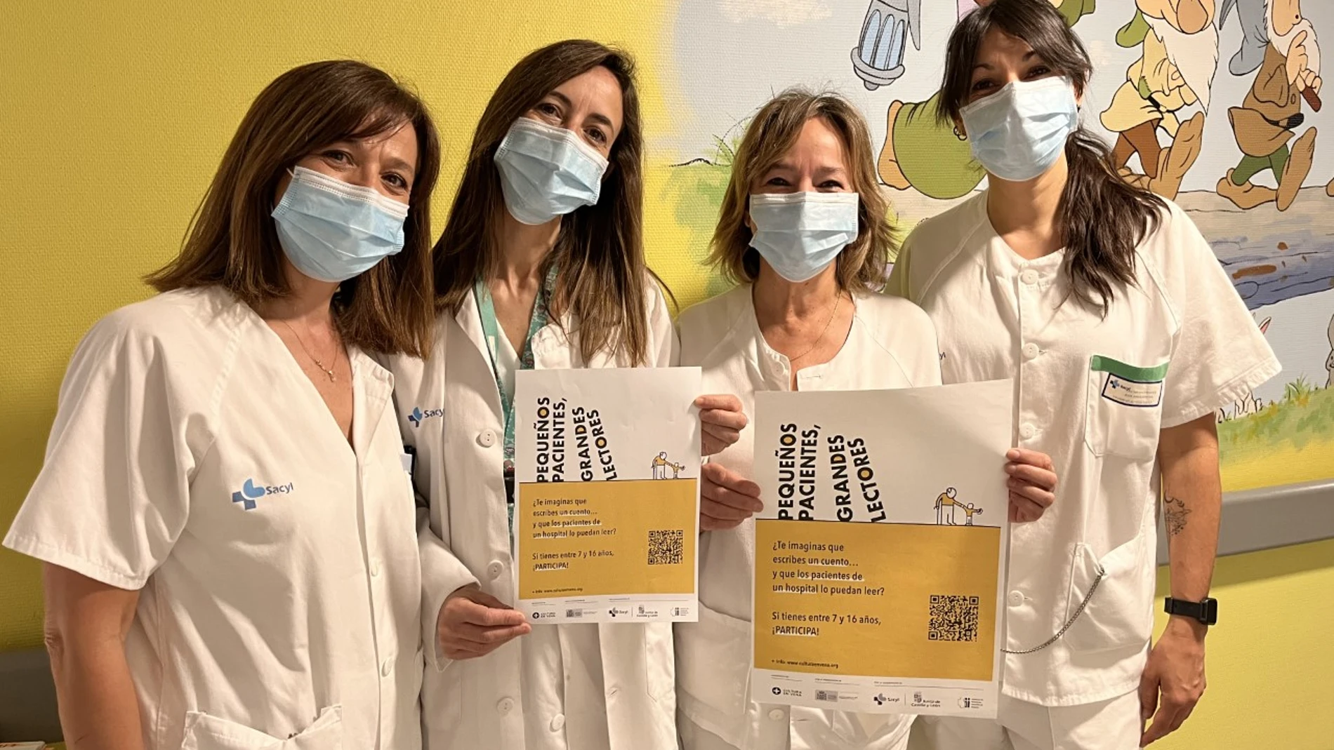 Enfermeras del servicio de Pediatría del Hospital de Segovia participantes en el programa
