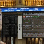 Economía/Bolsa.- El Ibex cierra con un alza del 0,64% y se afianza por encima de los 9.300 puntos