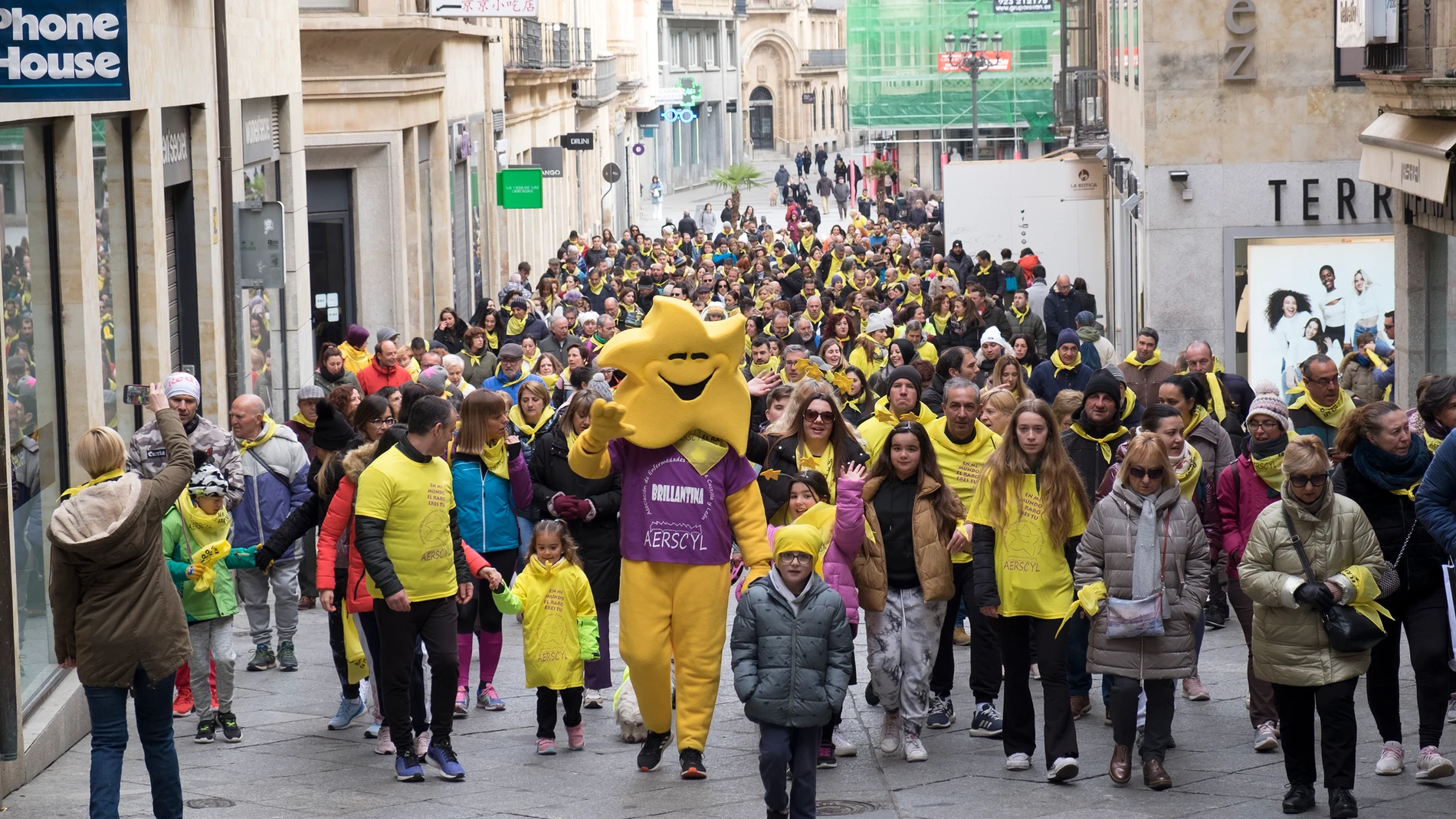 Marcha solidaria de la Asociación de Enfermedades Raras de Castilla y León (Aerscyl)