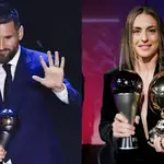 Leo Messi y Alexia Putellas