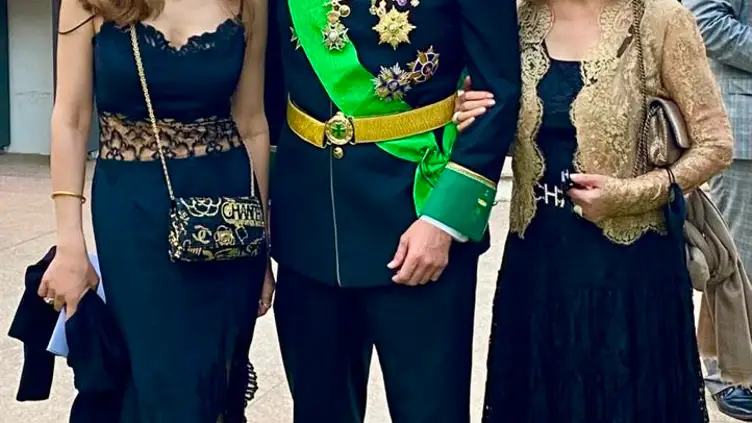 Nasrin Zhiyan, Francisco de Borbón Graf von Hardenberg y Massumeh