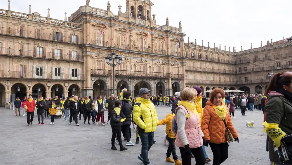 Marcha solidaria de la Asociación de Enfermedades Raras de Castilla y León (Aerscyl)