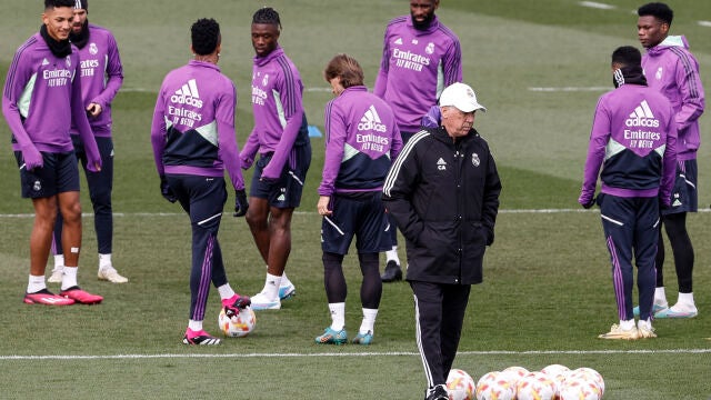 El Real Madrid prepara la primera semifinal de la Copa del Rey ante el FC Barcelona