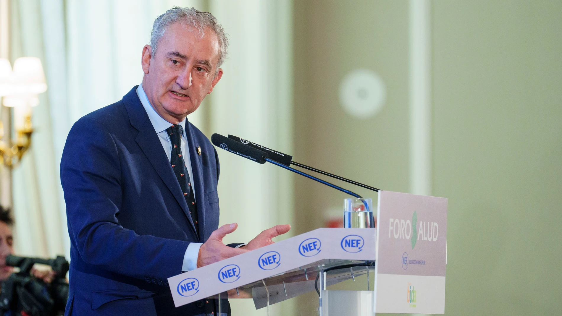 Tomás Cobo, presidente del Consejo General de Colegios de Médicos