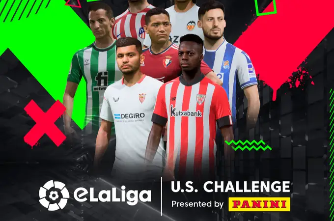 Llega la tercera edición de la eLaLiga U.S. Challenge y ficha a Panini América 