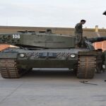Militares ucranianos aprenden a manejar los "Leopard" en Zaragoza