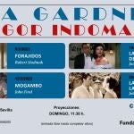 Sevilla.-Cajasol.-La Fundación Cajasol acoge el ciclo 'Ava Gardner: Fulgor indomable' los domingos del mes de marzo