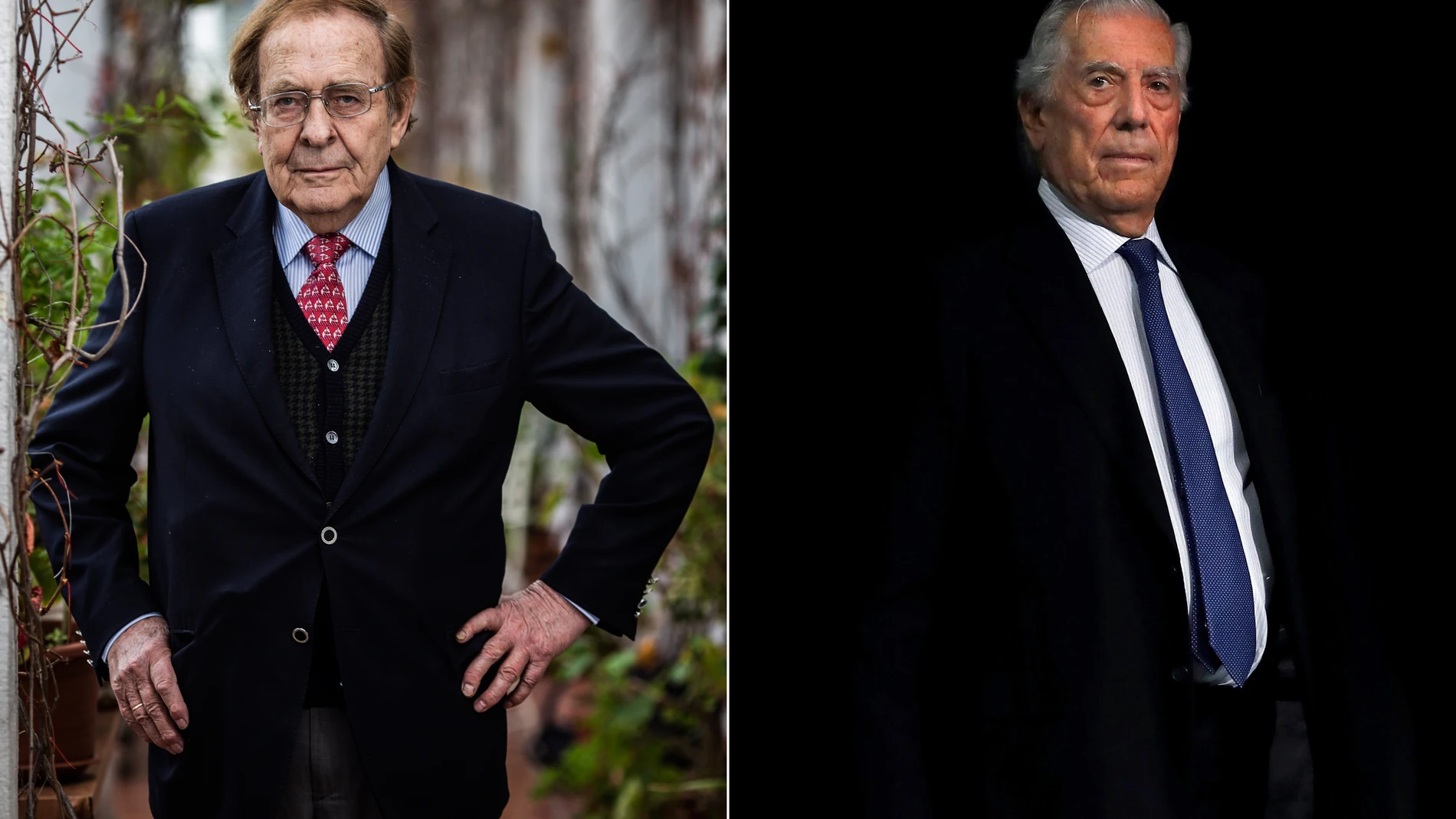 Ramón Tamames y Mario Vargas Llosa