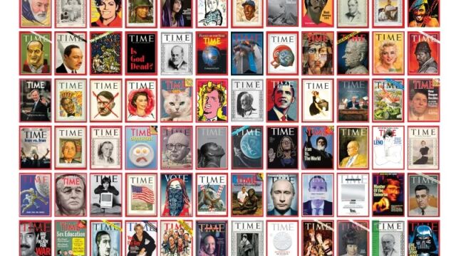 La portada que celebra un siglo de la revista "Time"