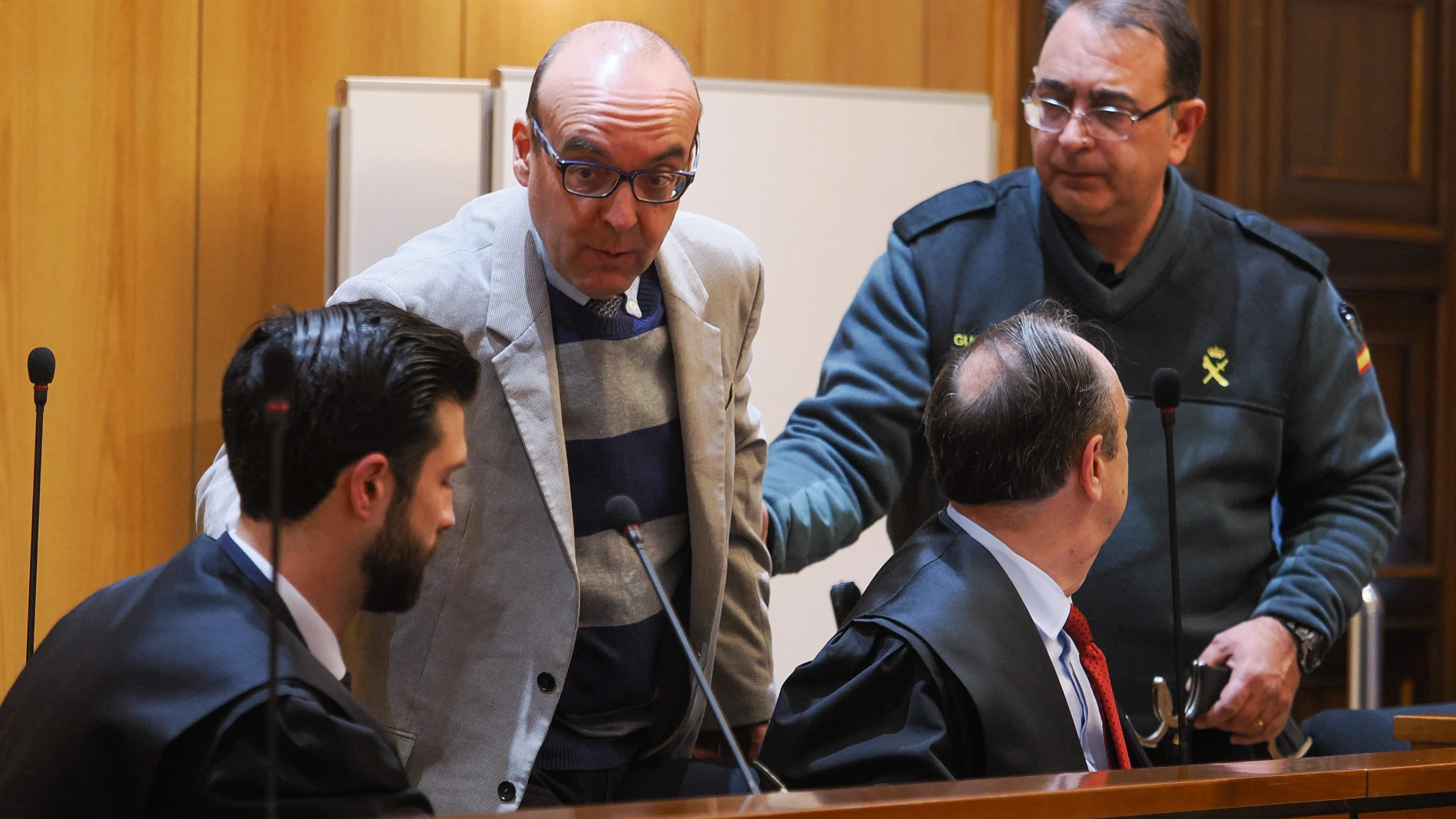 Juicio contra el acusado de asesinar a su mujer en Valladolid