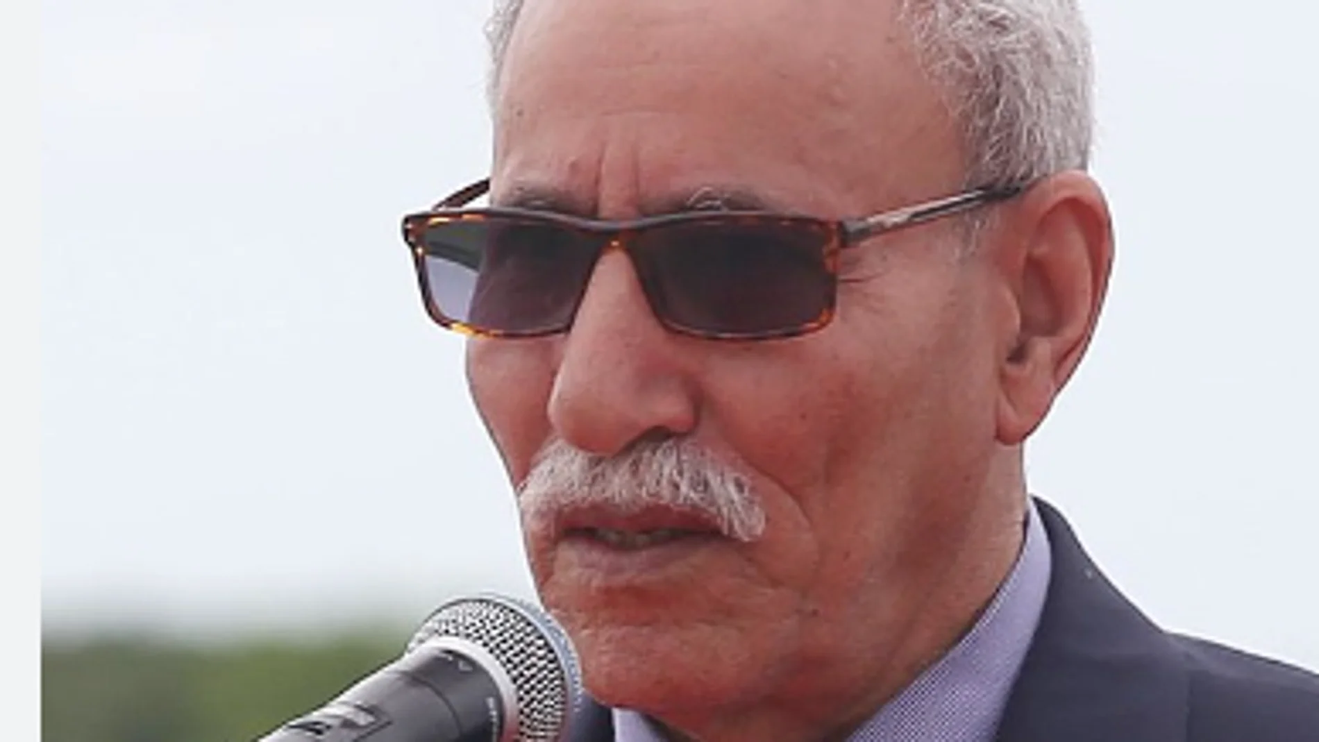 Brahim Ghali, jefe del Polisario