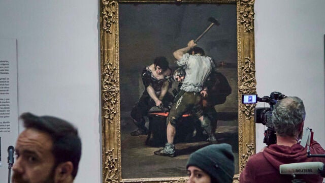 "La fragua", de Goya, que la Frick Collection ha prestado al Museo del Prado