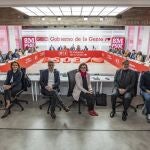  Comité Ejecutivo Federal del PSOE en Madrid.