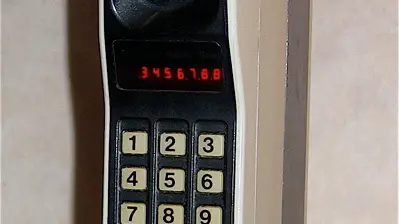 Motorola DynaTAC 8000X.