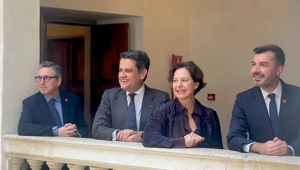 Andrés Úbeda de los Cobos, Miguel Ángel Fernández-Palacios, Flaminia Gennari Santori y David García Cuetos.