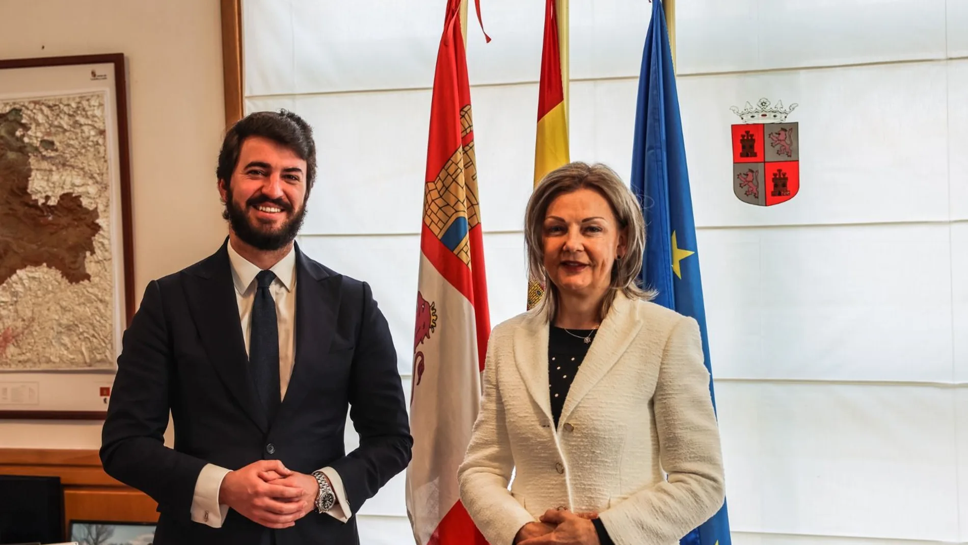 El vicepresidente ha recibido esta mañana a la embajadora de Hungría en España, Katalin Tóth, con quien ha podido despachar distintos asuntos de colaboración, sobre todo de tipo empresarial