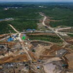 Indonesia'Äôs new capital city Nusantara construction site