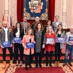 galardonados con los XXVI Premios de Periodismo “Mariano del Mazo”