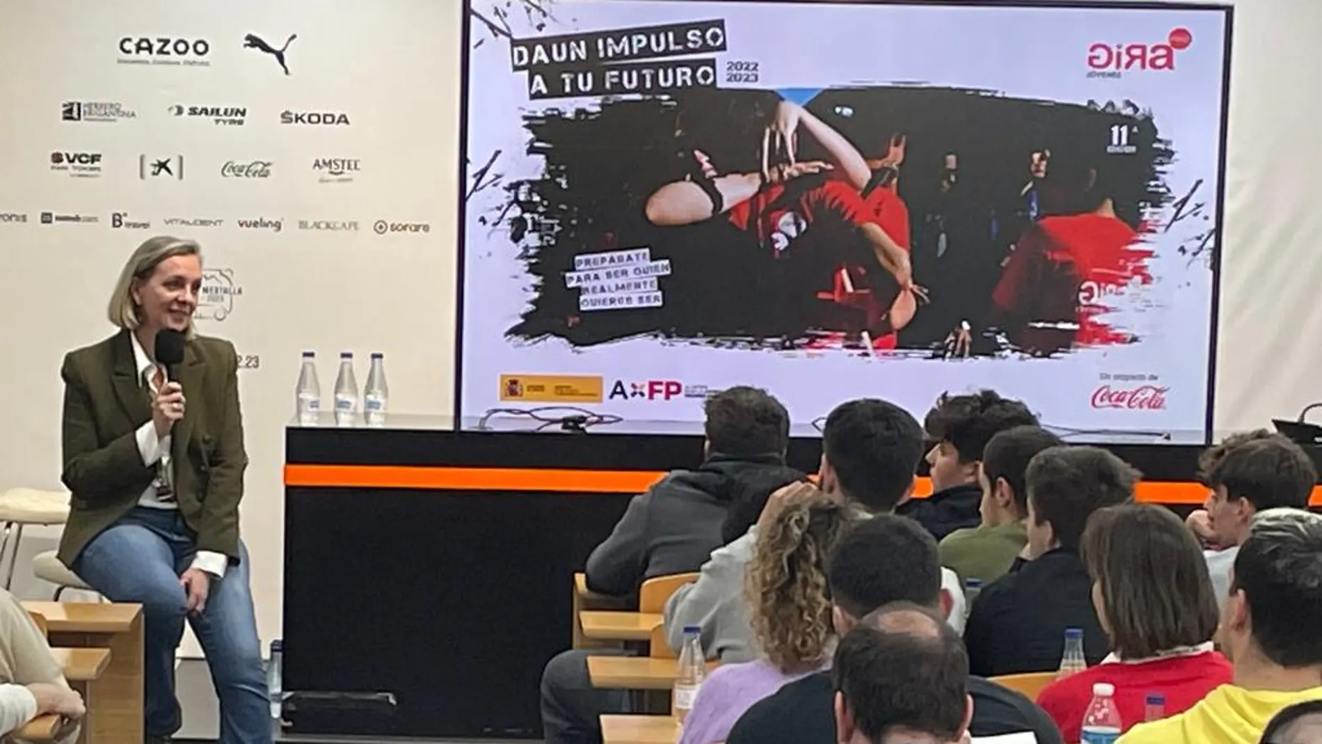 Imagen de uno de los momentos de la masterclass