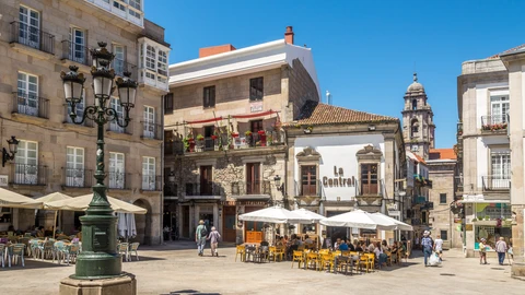 La Plaza de la Constitución de Vigo