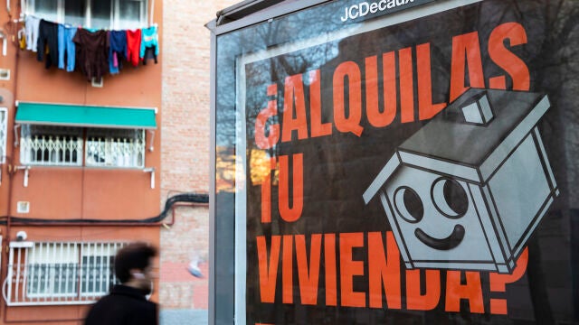 Anuncio de alquiler de viviendas 