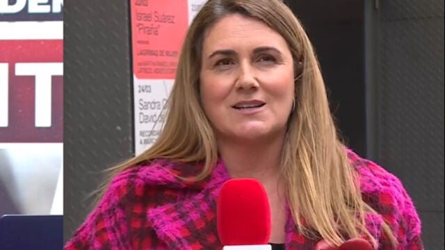 Carlota Corredera hablando tras lo ocurrido en el acto de 'El día Internacional de la Mujer'