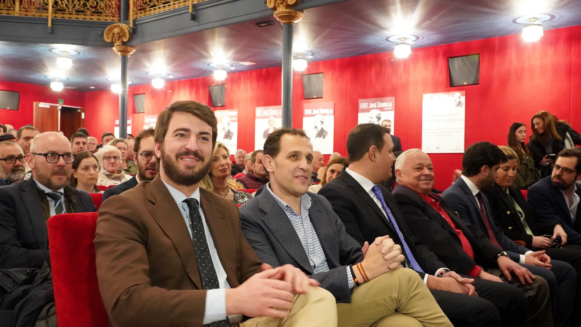 García-Gallardo, Conrado Íscar y Gonzalo Santonja en la presentación de la temporada taurina