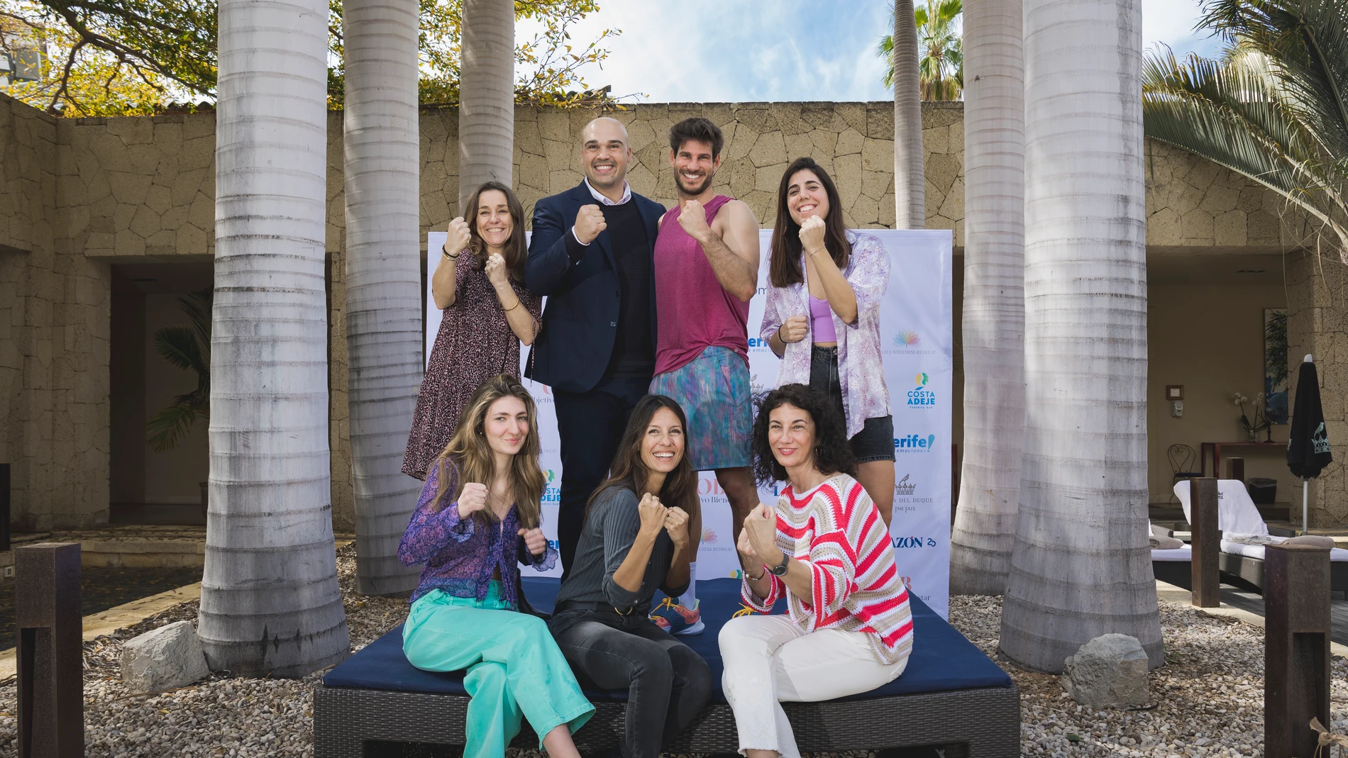 Profesores y organizadores del healthy weekend