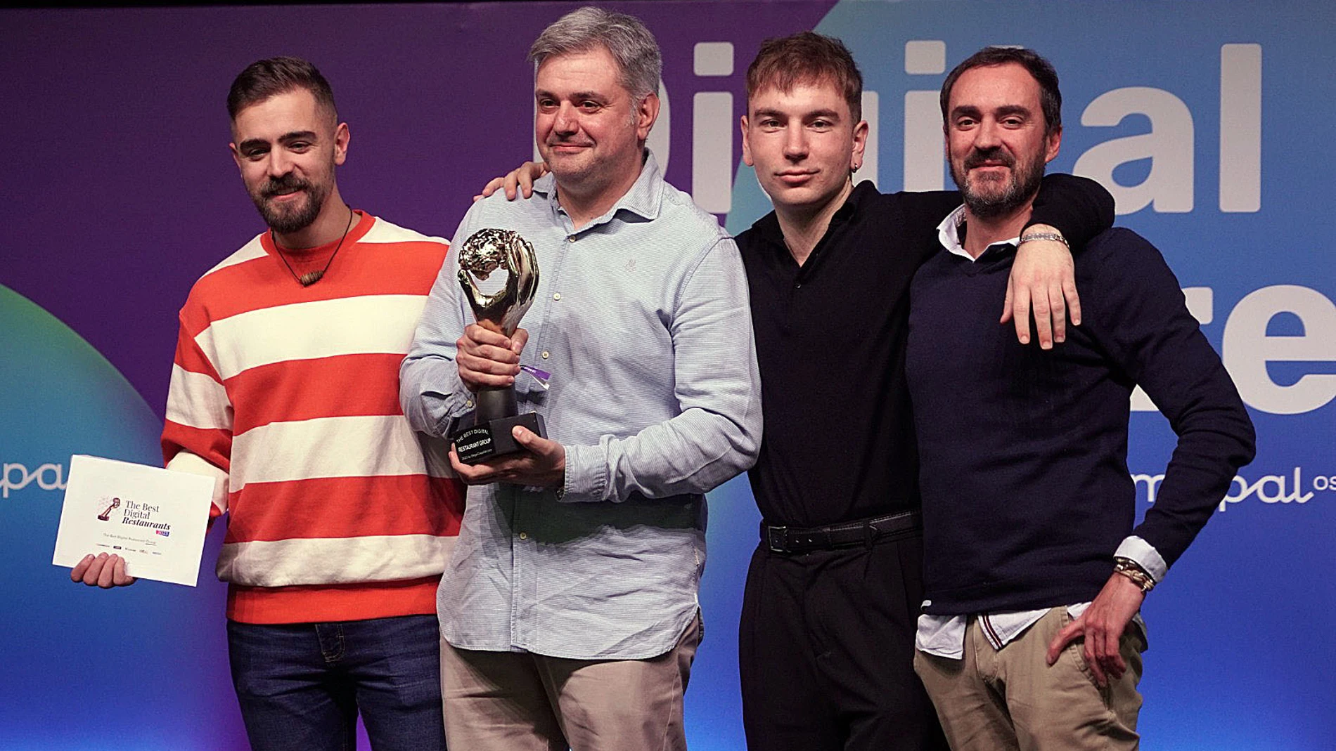 El grupo leonés Sibuya gana el premio The Best Digital Restaurant 2023