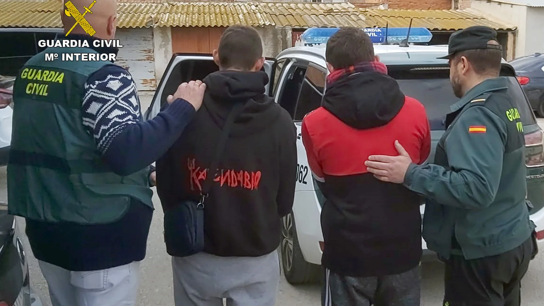 La Guardia Civil detiene a dos hermanos por robar cable de cobre
