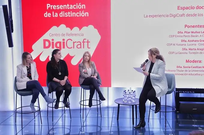 La Fundación Vodafone España presenta la Red de Centros de Referencia Digicraft